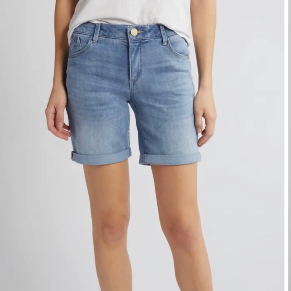NWT Wit & Wisdom “Ab”Solution Denim Bermuda Shorts